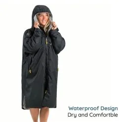 Osprey Adults Long Sleeve Changing Robe - Black - XS 14 Osprey Adults Long Sleeve Changing Robe - Black - XS -Cheap Awning Store 34928 6