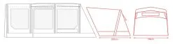 Outdoor Revolution Movelite Annexe T3E / T4E -Cheap Awning Store 34952 2