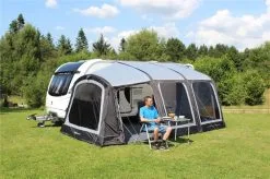 Outdoor Revolution Sportline Air 320EX Caravan Awning 2023 - 235cm - 250cm Rail Height