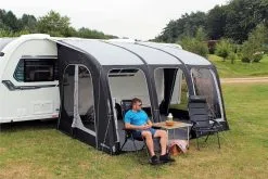 Outdoor Revolution Sportline Air 400 Caravan Awning 2023 - 235-250cm Height Range -Cheap Awning Store 34959 13 1