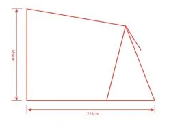 Outdoor Revolution Sportline Annexe With Inner -Cheap Awning Store 34962 5