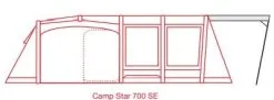 Outdoor Revolution Camp Star 700SE / 900SE Front Canopy -Cheap Awning Store 34966 2