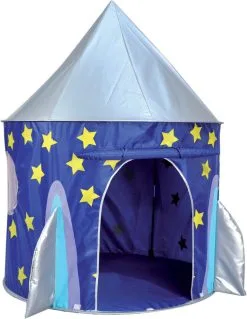 Spirit Of Air Kids Kingdom Pop Up Play Tent - Space Rocket