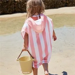 Dock & Bay Cabana Kids Poncho - Age 7 To 10 / Malibu Pink -Cheap Awning Store 34996 11