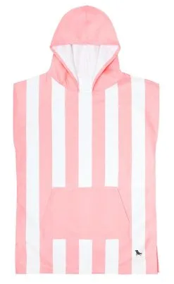 Dock & Bay Cabana Kids Poncho - Age 7 To 10 / Malibu Pink -Cheap Awning Store 34996 5