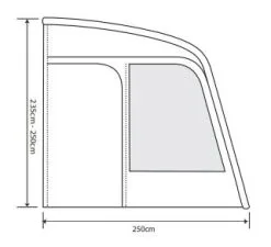 Outdoor Revolution Eden Air 390 Caravan Awning -Cheap Awning Store 34999 3