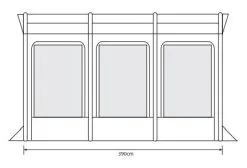 Outdoor Revolution Eden Air 390 Caravan Awning -Cheap Awning Store 34999 4
