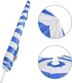 Redwood Leisure 1.7m Tilting Beach Parasol - Each -Cheap Awning Store 35010 3