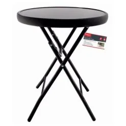 Redwood Leisure Round Folding Side Drinks Table - Each