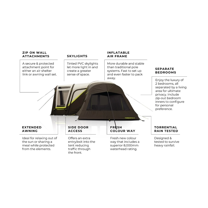 ZEMPIRE Pro II V2 Air Tent 2023 11 ZEMPIRE Pro II V2 Air Tent 2023 - Image 11