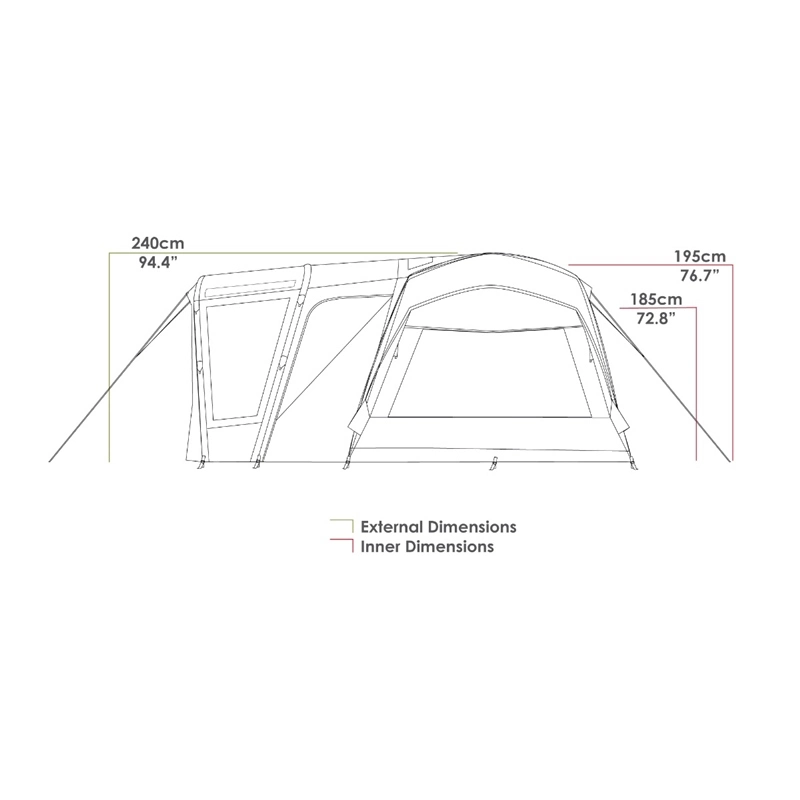 ZEMPIRE Pro II V2 Air Tent 2023 4 ZEMPIRE Pro II V2 Air Tent 2023 - Image 4