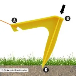 Delta Ground Anchor Ultimate Tent Peg - Each -Cheap Awning Store 7008 3