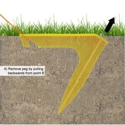 Delta Ground Anchor Ultimate Tent Peg - Each -Cheap Awning Store 7008 5